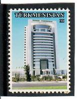 Turkmenistan. Definitive 2005 (Building).blue.1v: M, S/adh   Michel # 186 - Turkménistan