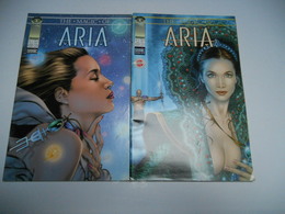 ARIA (the Magic Of Aria)  LOT DE 2 BD N°1ET N°2 SEMIC TBE - Paquete De Libros