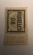 1908 - 1c - Typo Precancels 1906-12 (Coat Of Arms)