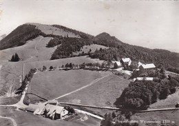 SUISSE .RARETE. WEISSENSTEIN. FLUGAUFNAHME.  RESTAURANT SENNHAUS . OBERDORF ANNÉE 1955 - Sonstige & Ohne Zuordnung