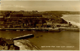 YORKS - WHITBY - FROM EAST CLIFF RP  Y486 - Whitby