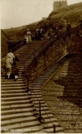 YORKS - WHITBY - THE CHURCH STEPS RP Y3113 - Whitby