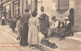 Croquis De Foire    16   Angoulême   . Marchand De Chaussures     (voir Scan) - Angouleme