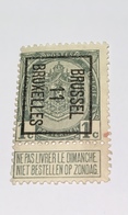 1911 - 1c Bruxelles - Typos 1906-12 (Armoiries)