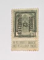 1912 1c Brussel - Typos 1906-12 (Wappen)