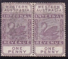 Western Australia 1893 SG F11 Used (1 Creased) - Usados