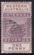 Western Australia 1893 SG F11 Used - Used Stamps