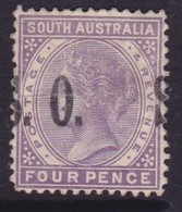 South Australia 1891 P.13 SG O69 Mint Hinged (creased) - Nuovi