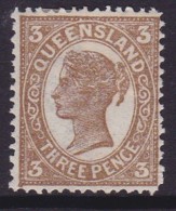 Queensland 1907 P.13x12.5 SG 306 Mint Hinged - Neufs