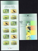 1999 Birds Goshawk, Blackbird, Goldfinch, Crane Sc 1774-7  BK 218 - Carnets Complets