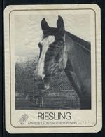 Rare // Etiquette De Vin // Chevaux  // Riesling, Famille Léon Sauthier-Penon - Horses