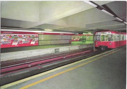 Cartolina Pubblicitaria  Metro Di Milano Fg Nv - Milano (Milan)