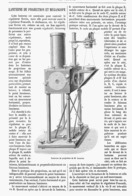 LANTERNE De PROJECTION Et MEGASCOPE De M . LAURENT    1913 - Autres & Non Classés