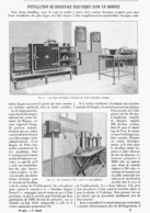 INSTALLATION DE CHAUFFAGE ELECTRIQUE Dans UN HOSPICE   1900 - Autres & Non Classés