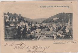 Luxembourg Larochette Carte Precurseur Cachet Affranchissement 1901 Larochette - Larochette