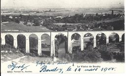NEUCHÂTEL Le Viaduc De Boudry - Phototypie Co., Neuchâtel No 4611	 -  Circulé Le  14.03.1907 - Boudry