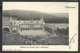 +++ CPA - CHATELINEAU - Château De PRESLES - Cour D'honneur - Nels Série 18 N° 13  // - Châtelet