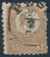 O 1871 Kőnyomat 15kr Másodosztályú Bélyeg (29.000) - Other & Unclassified