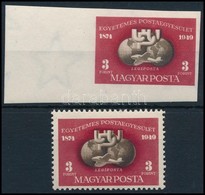 ** 1950 UPU (I.) Blokkból Kivágott és Kitépett Bélyeg (20.000) - Other & Unclassified