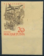 ** 1958 Repülő 20Ft ívsarki Vágott Bélyeg - Sonstige & Ohne Zuordnung