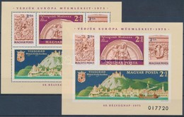 ** 1975 Bélyegnap (48.) - Visegrádi Műemlékek Fogazott és Vágott Blokk (20.500) - Sonstige & Ohne Zuordnung