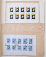 ** Magyar Gyűjtemény 1963-1966 Rengeteg Extrával, FDC, Blokk Előnyomott Albumban, Filázva - Other & Unclassified