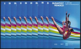 ** 2017 10 Db Budapest Rendezi A 2017-es úszó-világbajnokságot Emlékív (15.000) - Other & Unclassified