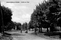 Coulanges La Vineuse Entrée Du Pays Rare - Coulanges La Vineuse