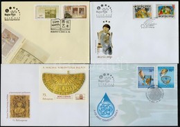 Modern FDC-k, Bélyegzés Nélküli FDC-k, Díjjegyesek, Reklám Képeslapok + 1 Régi Lap, Pár áztatni Való Bélyeg - Otros & Sin Clasificación