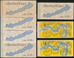 ** 7 Db Bélyegfüzet (2 Dunakanyar és 5 Balaton) - Sonstige & Ohne Zuordnung