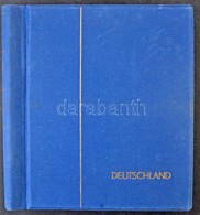 Német Album Előnyomott Lapokkal 1945-1966 Kék Borítóval - Sonstige & Ohne Zuordnung