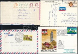 1961-1991 22 Db Futott Levél (angol, Ausztrál, ENSZ, Kanadai, Amerikai Stb.) - Other & Unclassified