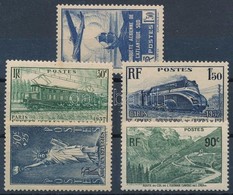 * Franciaország 1936-1937 Mi 326-346, Mi 357, Mi 372 (Mi EUR 49,-) - Sonstige & Ohne Zuordnung