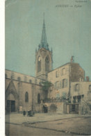 63 // AUBIERE   Eglise,   Toilée, Colorise, ** - Aubiere