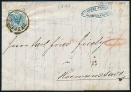 1855 9kr MP III Levélen ,,DEBRECZIN' - ,,HERMANNSTADT' - Other & Unclassified