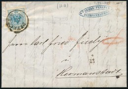 1855 9kr MP III Levélen ,,DEBRECZIN' - ,,HERMANNSTADT' - Autres & Non Classés