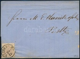 1857 6kr MP III Levélen ,,KECSKE(M)ÉT' - Pesth - Altri & Non Classificati