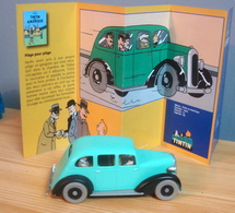 Voiture GRAHAM SIX 1935 LES FAUX POLICIERS 1/43 De Tintin En Amérique, TINTIN - Tintin