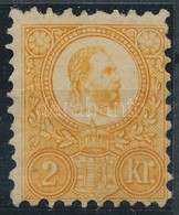 1871 Réznyomat 2kr újragumizott / Regummed (törések / Creases) - Otros & Sin Clasificación