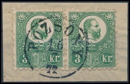 1871 Réznyomat 3kr Pár 'POZSONY' - Other & Unclassified