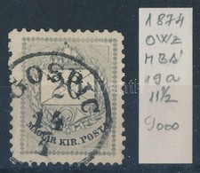 O 1874 2kr  11 1/2 Fogazással 'GOSPIC' - Other & Unclassified