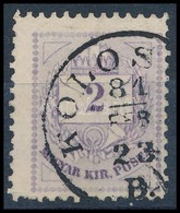 O 1874 2kr Erős Elfogazás ,,KOLOS(VÁR)B(H)' - Other & Unclassified