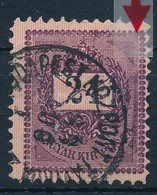 O 1888 Sztereo 24kr, A Bal Oldalon Vastag Vonalkázással - Other & Unclassified