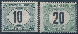 ** 1909 Zöldportó 10f és 20f (6.600) - Sonstige & Ohne Zuordnung