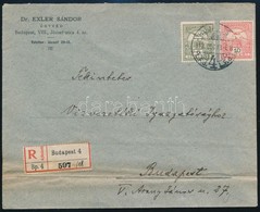 1913 Budapest Helyi Ajánlott Levél - Sonstige & Ohne Zuordnung