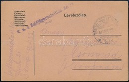 1917 Tábori Posta Levelezőlap 'K.u.k. Feldjägerbataillon No.28. Post' + 'TP 433 A' - Sonstige & Ohne Zuordnung