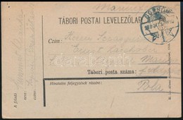 1918 Tábori Posta Levelezőlap 'SOPRON' - Sonstige & Ohne Zuordnung