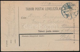 1918 Tábori Posta Levelezőlap 'SOPRON' - Other & Unclassified