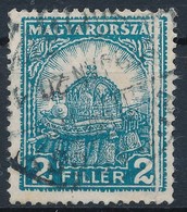 O 1928 Pengő Fillér II. 2f Papírránccal - Other & Unclassified