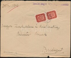 1946 (18. Díjszabás) Távolsági Levél Milpengős 2 X 200mP Bérmentesítéssel - Other & Unclassified